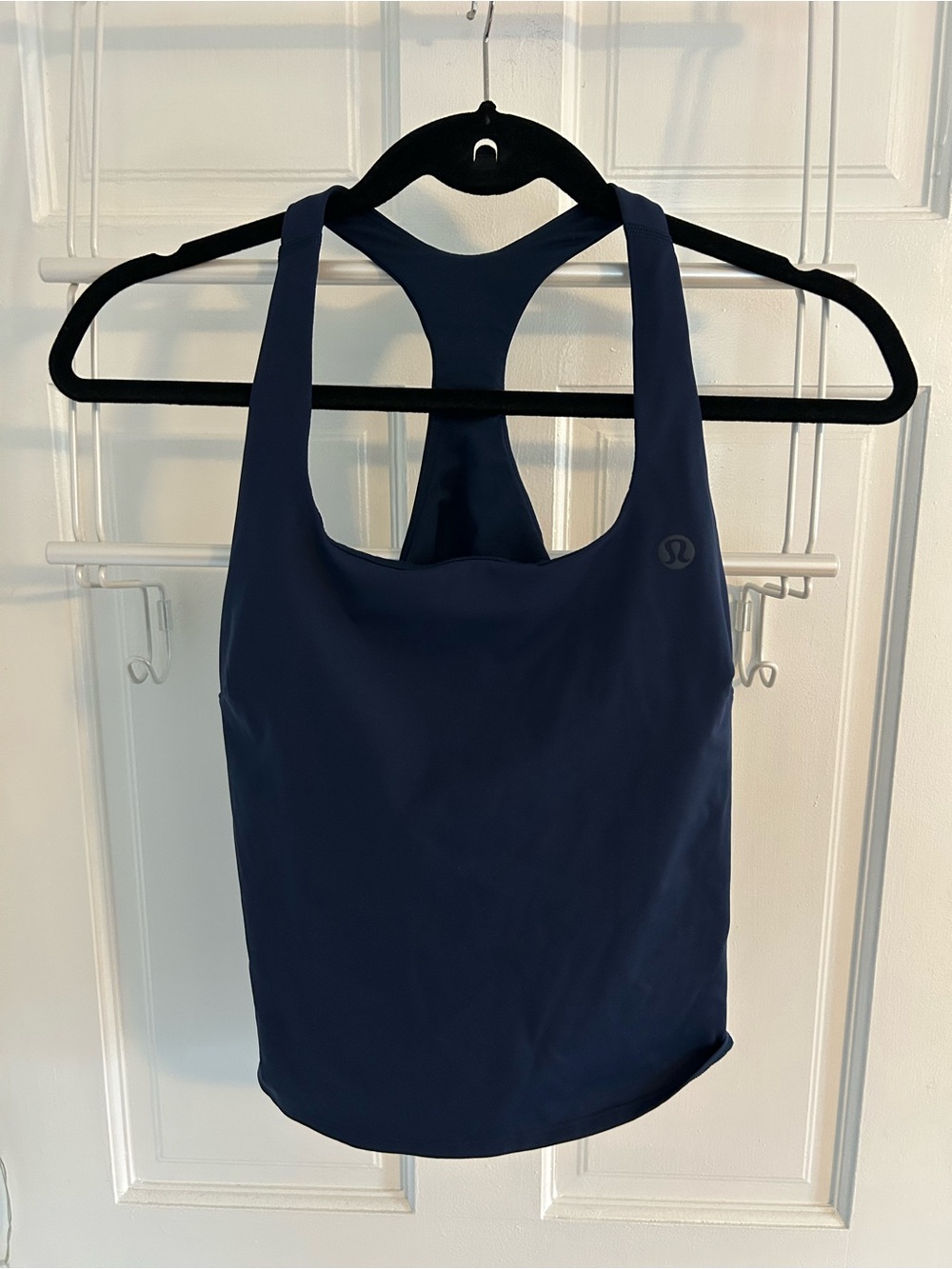 lululemon athletica Navy Blue Racerback Tank Top With Built in Support Layer